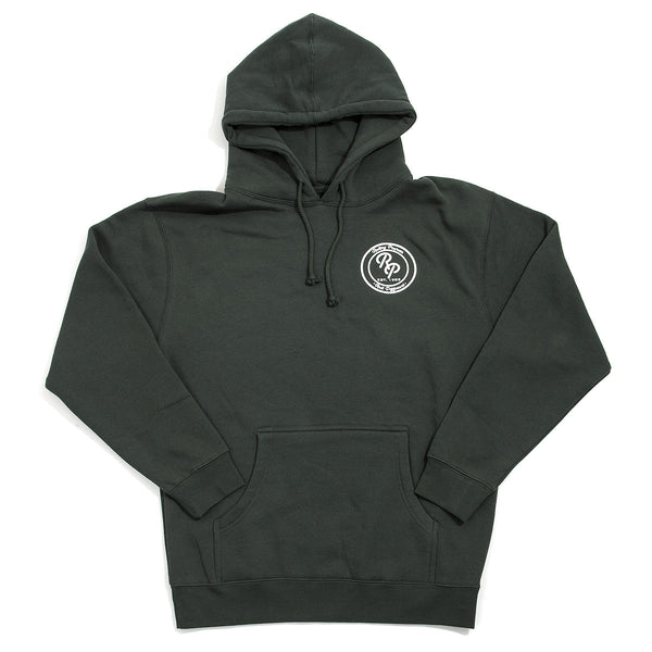 Badge Pullover Hoodie - Alpine Green - Rolling Projects