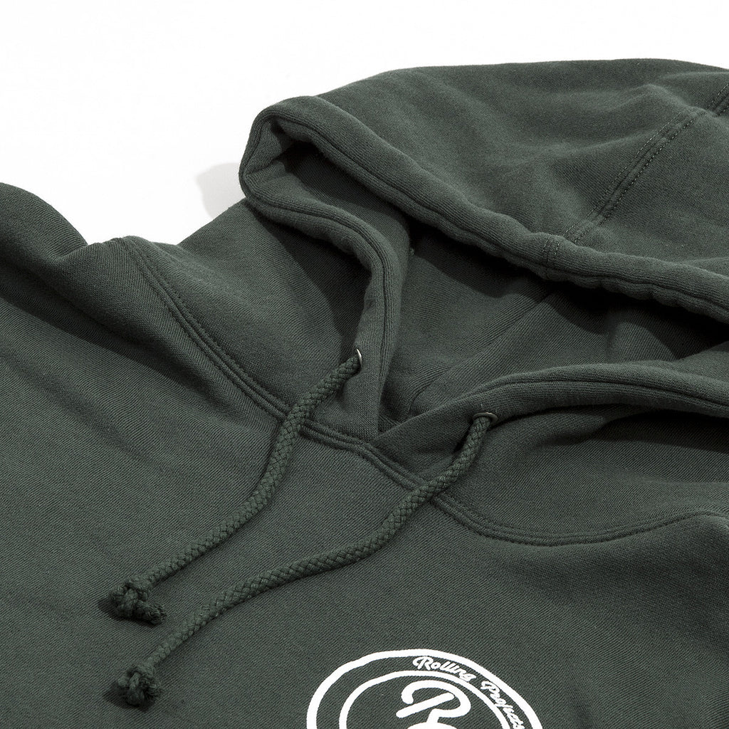 Badge Pullover Hoodie - Alpine Green - Rolling Projects